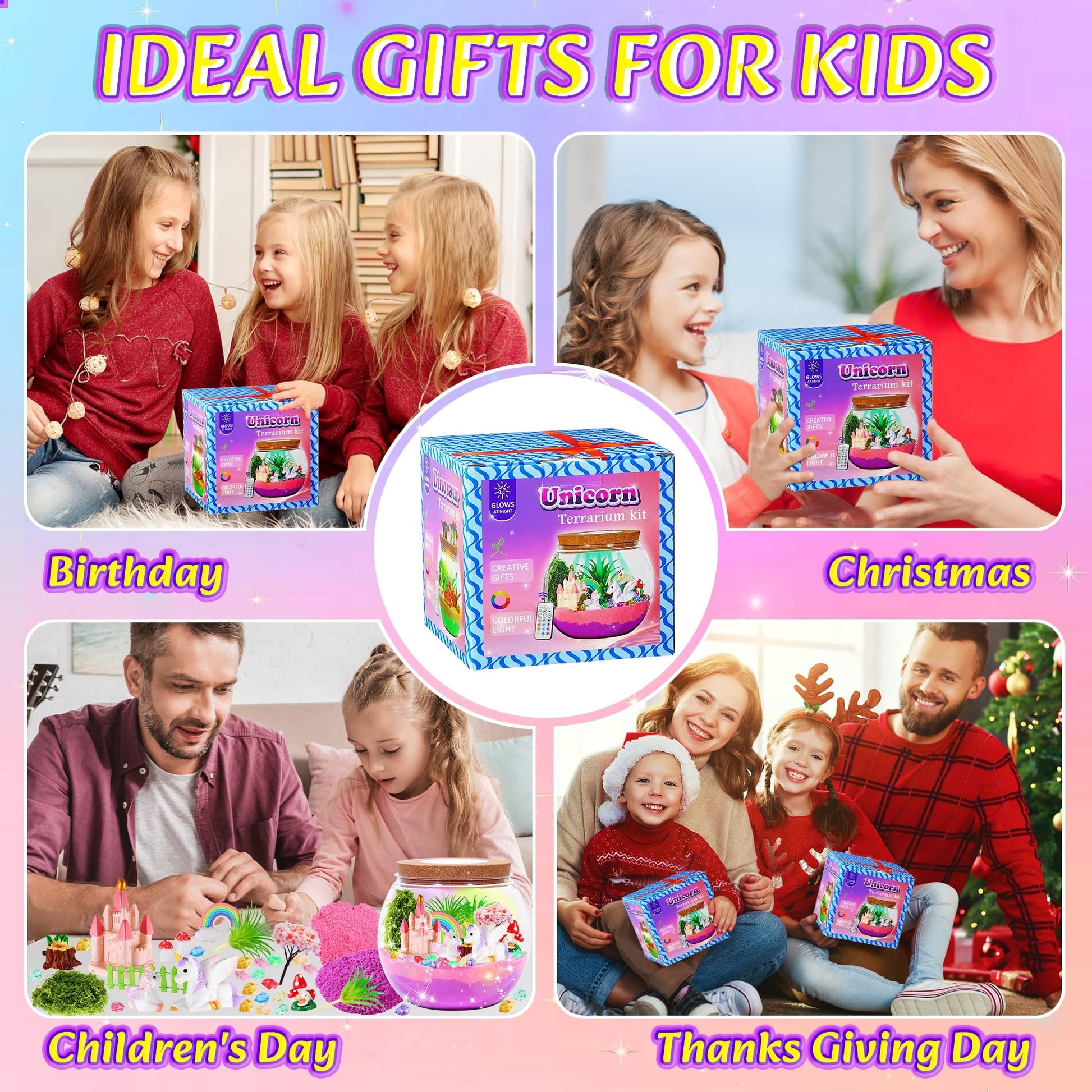 Hannstar arts and crafts toy box showing materials for girls gifts