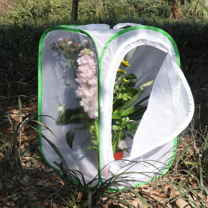 RESTCLOUD twenty four inch tall caterpillar habitat folded completely flat for storage