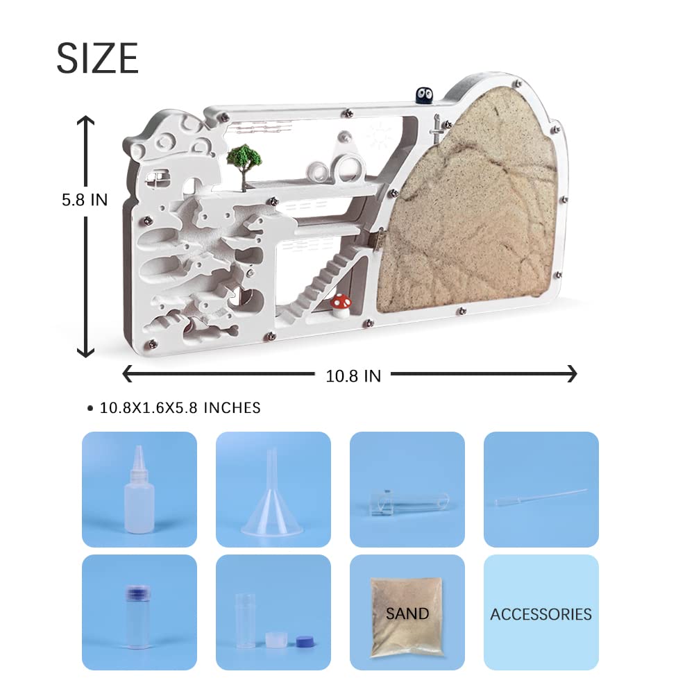 ELNMLHT educational science kit layout featuring included tools funnel dropper and water tower