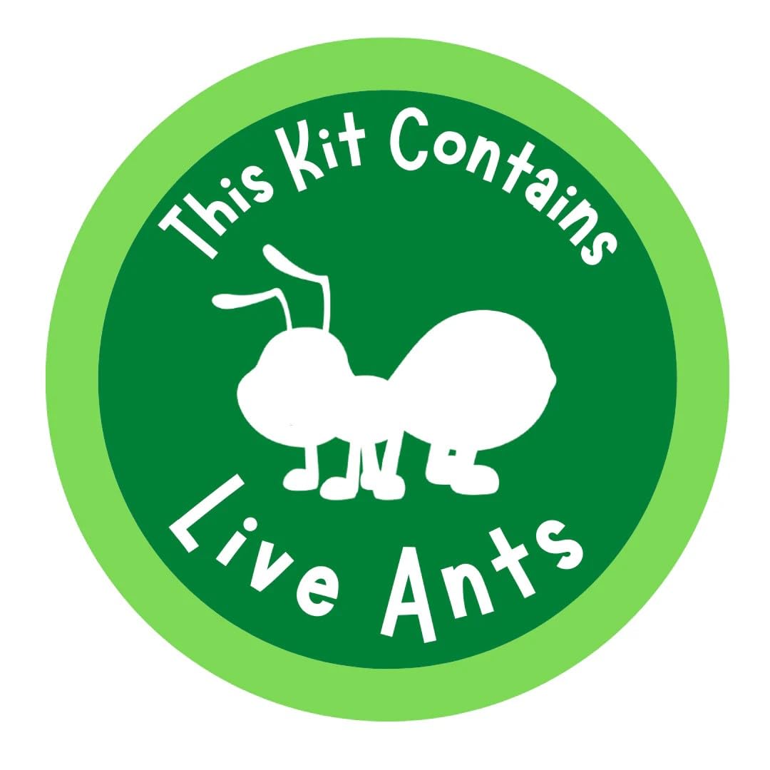 Two secure shipping tubes containing fifty live Western Harvester ants