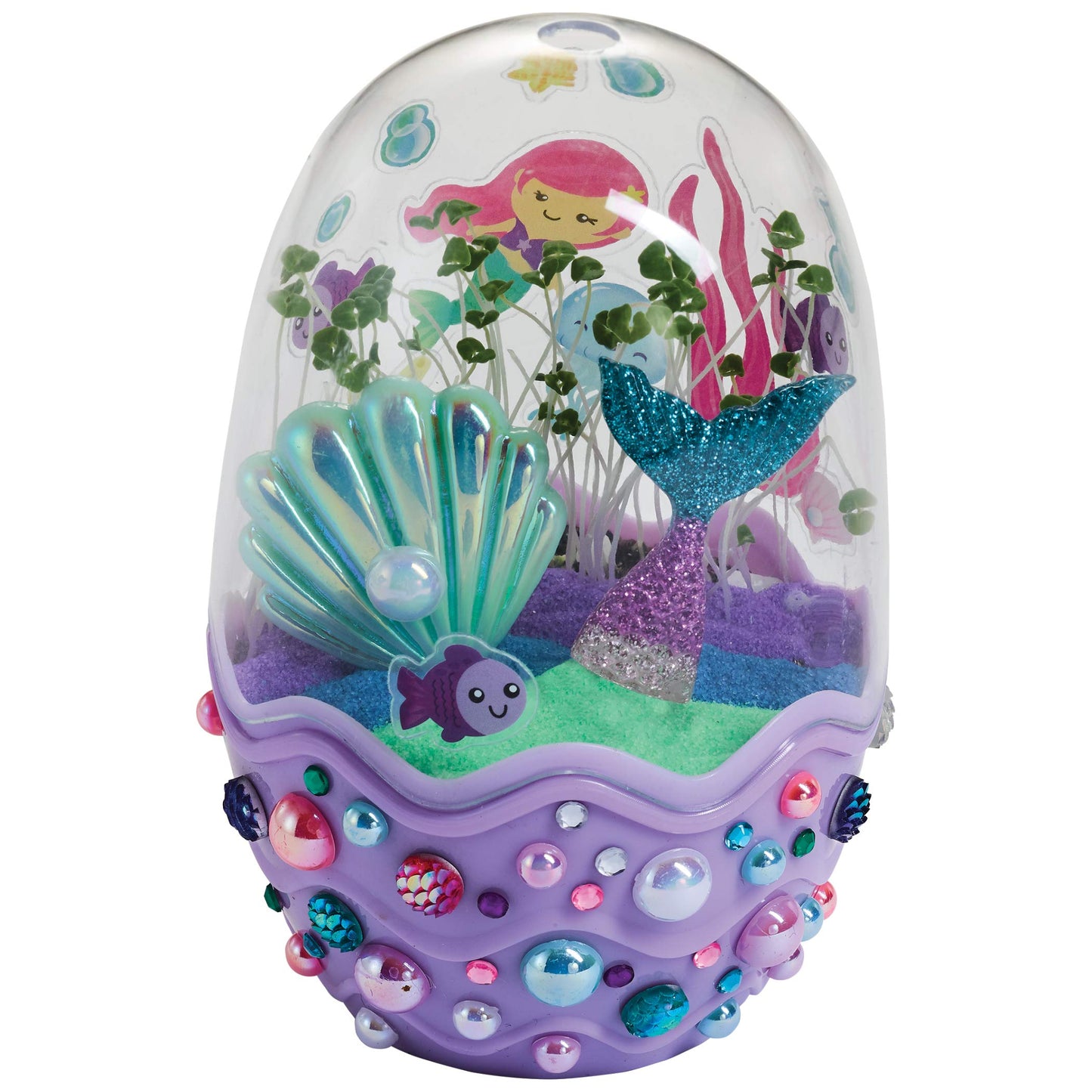 Creativity for Kids mermaid craft kit packaging showing age recommendation and STEM certification logo