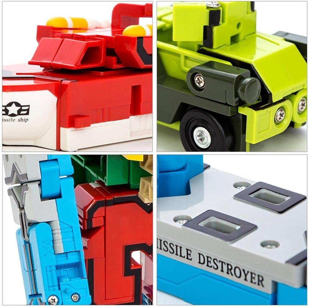 Durable ABS plastic number transformer blocks with smooth rounded corners close up