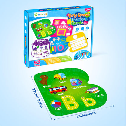 Authentic USA imported D-FantiX toddler tracing cards for preschool home teaching
