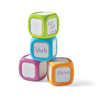 Hand2mind two inch customizable plastic blocks for kids learning spelling and literacy activities