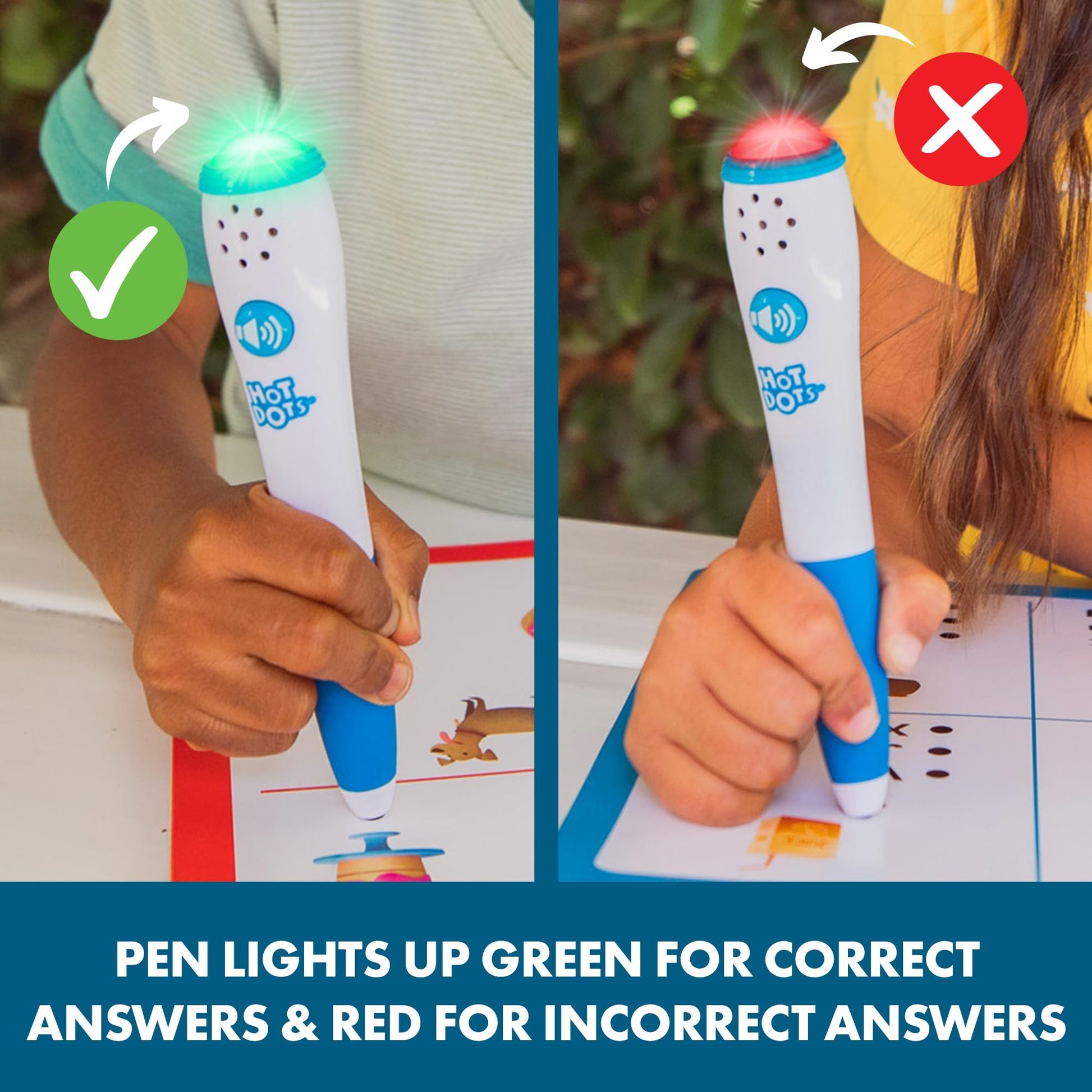 Educational Insights early reading kit packaging showing the electronic pen and motivational reward stickers