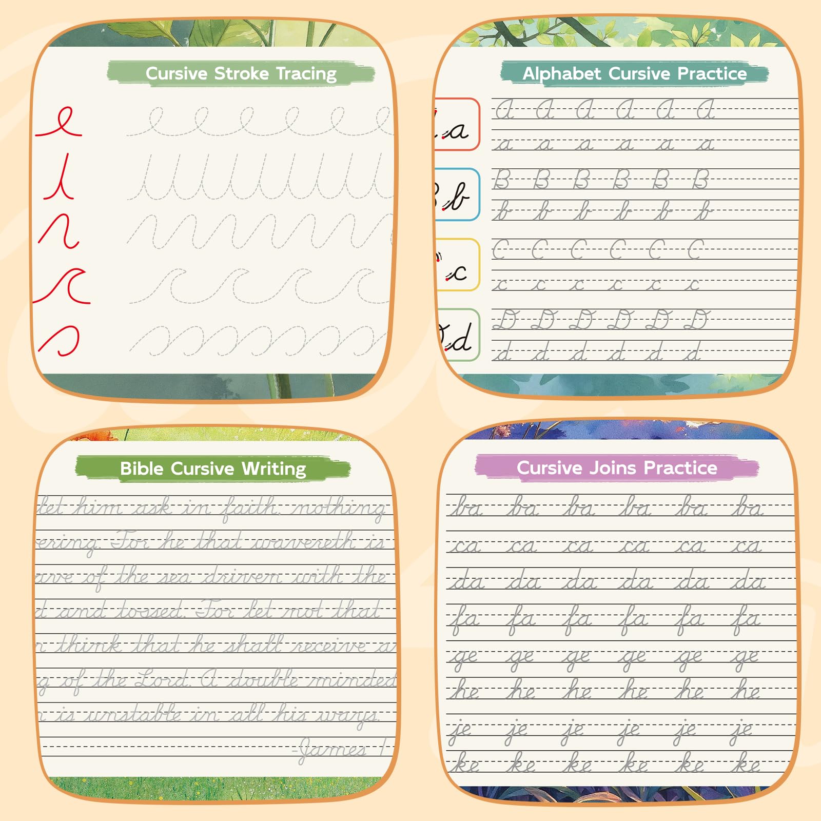 Zazopup imported educational handwriting kit with two books and four disappearing ink pens.