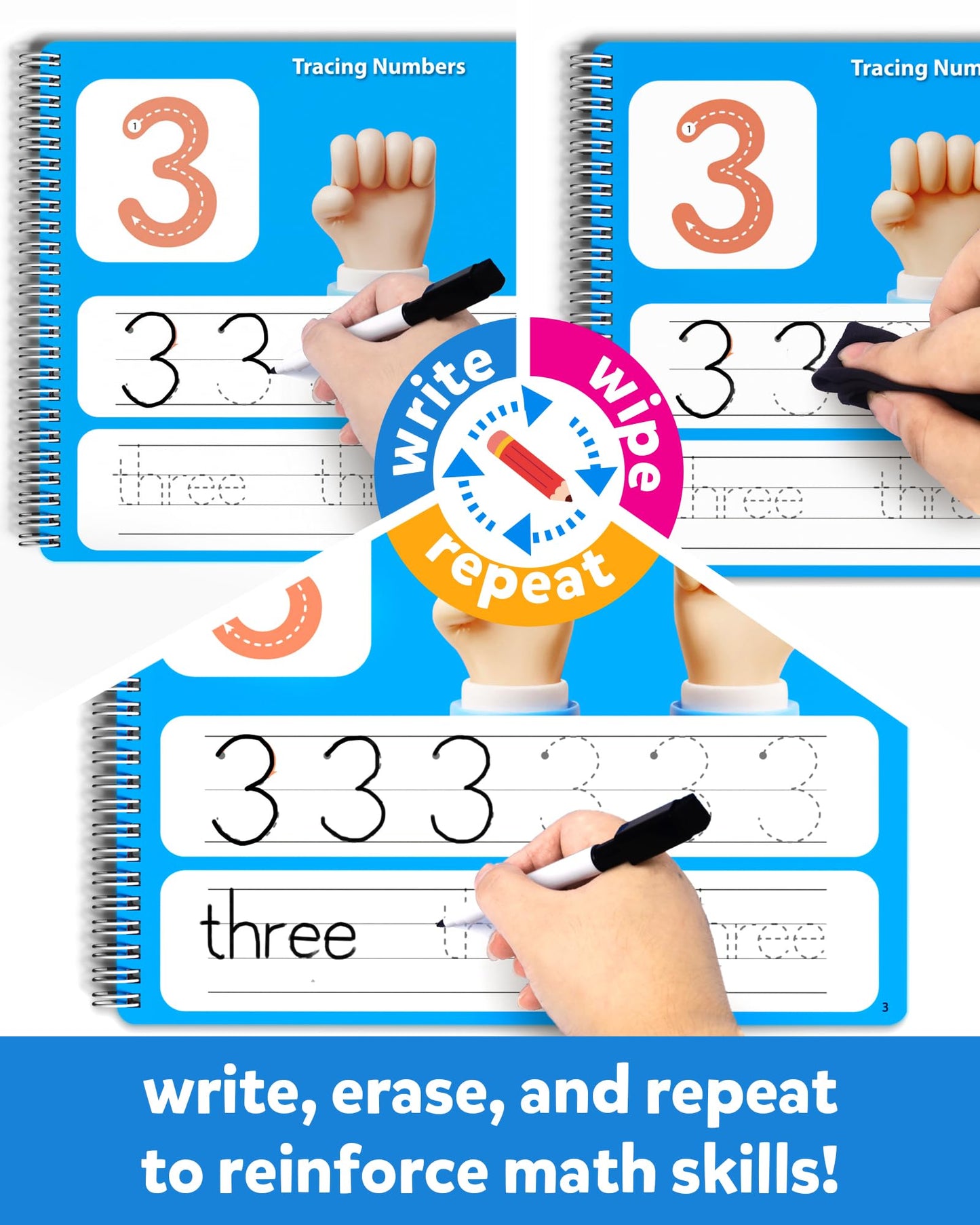 Double sided color coded math workcards covering shapes and time recognition.
