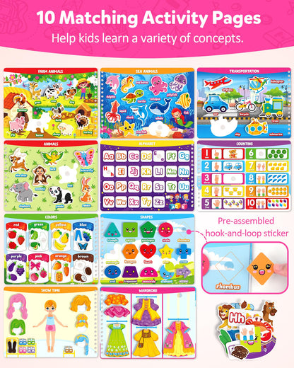 Coogam preschool educational toy uppercase and lowercase handwriting tracing practice sheet