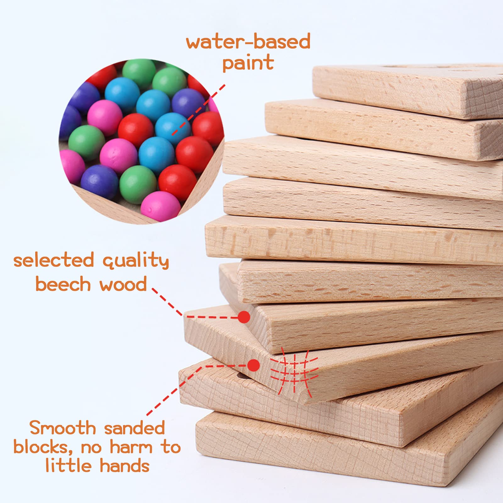 Complete BBtinker math educational kit including ten boards stylus and fifty five spheres