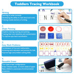 Pen control activity page featuring curved and zigzag tracing lines for toddlers.
