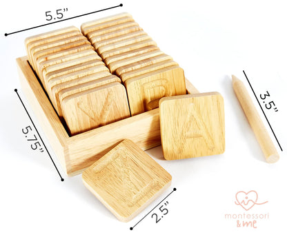 USA imported authentic Montessori educational wood tracing board set for early childhood learning.