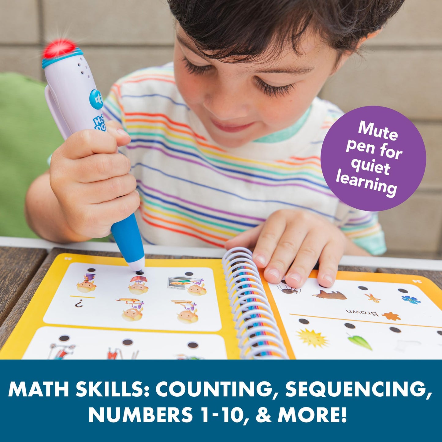 Packaging of the Educational Insights screen free preschool learning kit showcasing the full contents