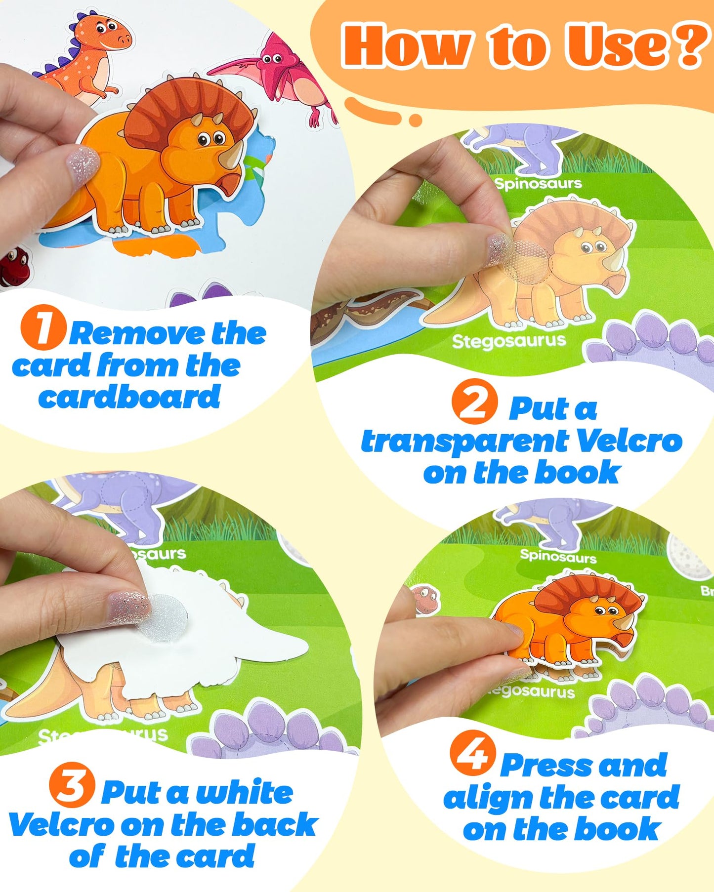 Walenced quiet book with weather seasons and human body concepts for preschoolers