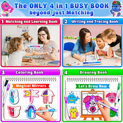 Curious 2 Learn travel friendly educational toy with its included storage bag