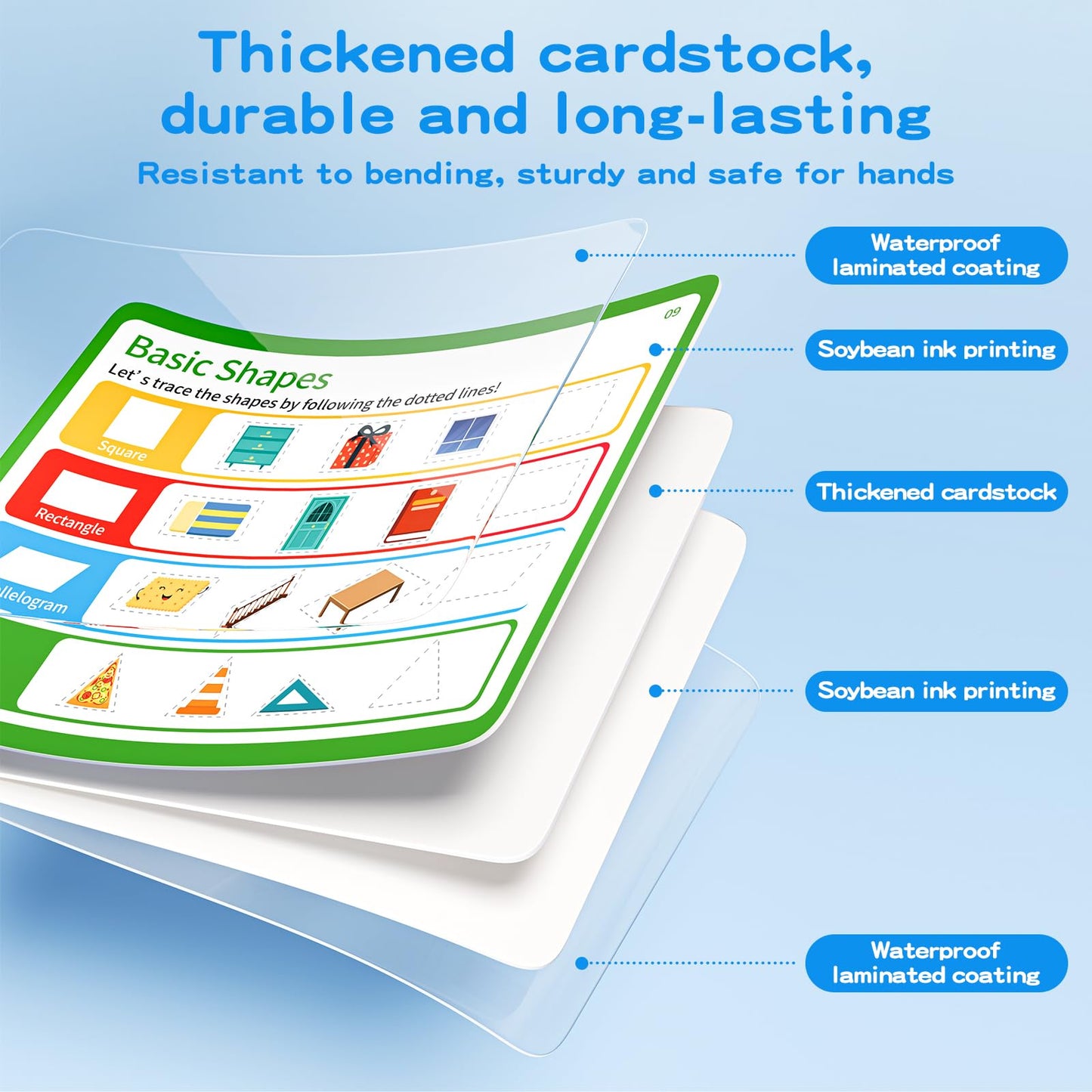 Authentic imported Momo And Nashi preschool tracing workbook bundle with all included accessories layout