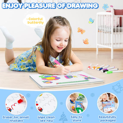 URMYWO early development educational toy being used for screen free quiet play during travel.