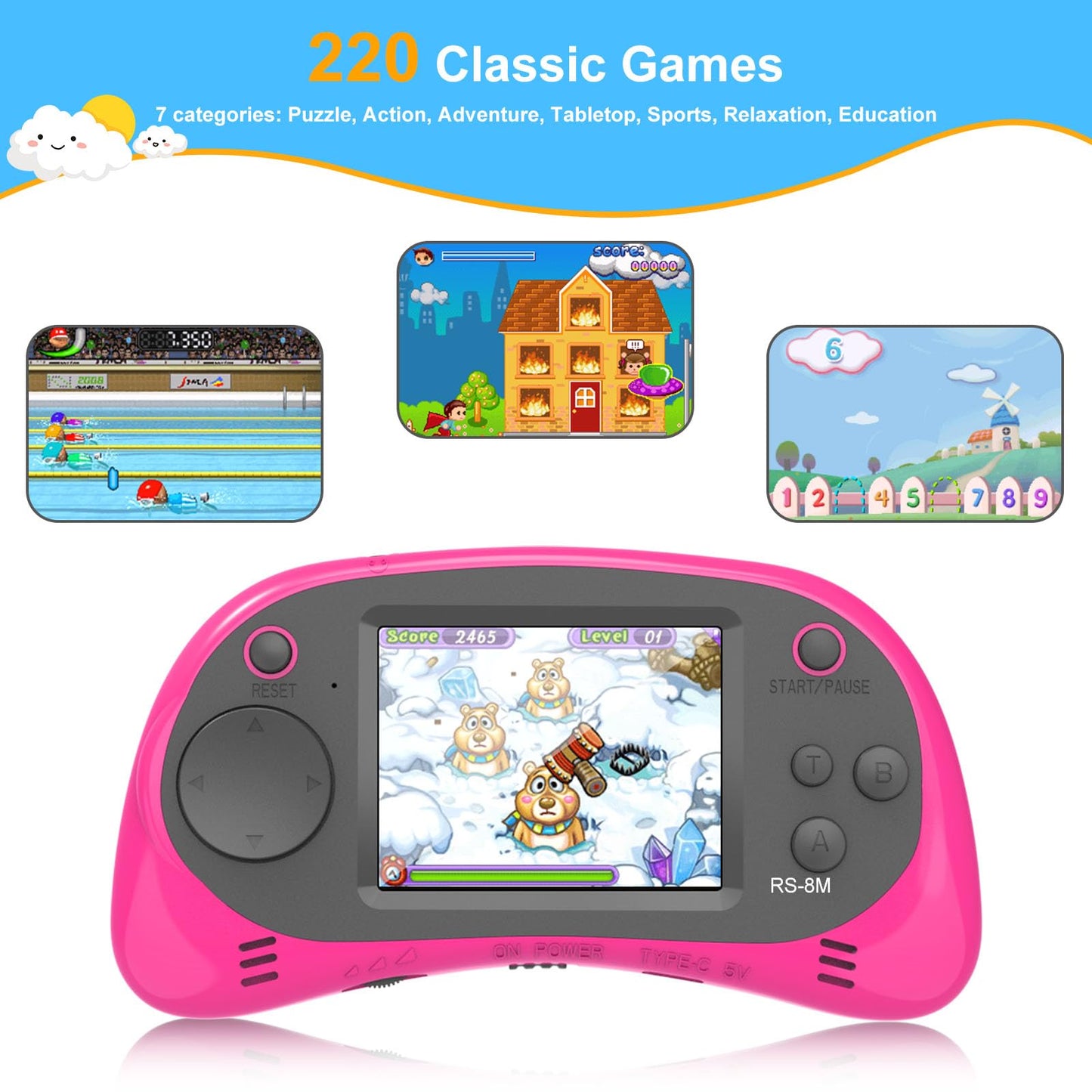 EASEGMER educational electronic toy package with included safe noise limiting headphones
