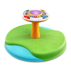 LeapFrog letter spinner toy with musical steering wheel and flashing lights