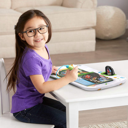 LeapFrog preschool educational toy body interface and button placement details.