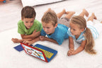 Lexibook interactive bilingual laptop demonstrating language and spelling practice modules