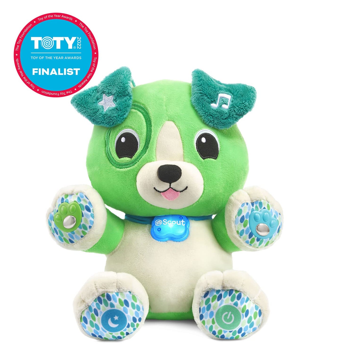 LeapFrog My Pal Scout Smarty Paws green learning toy packaging
