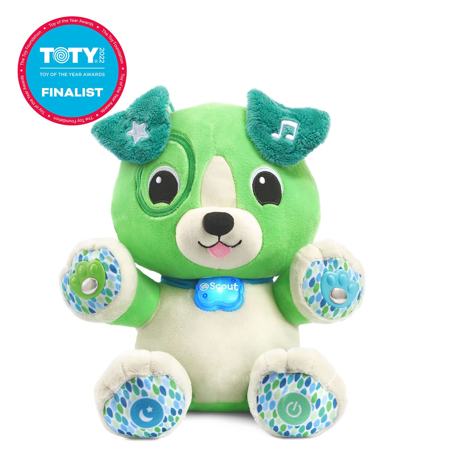 LeapFrog My Pal Scout Smarty Paws green learning toy packaging