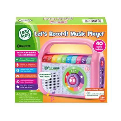 Product interface lit up demonstrating active audio playback mode