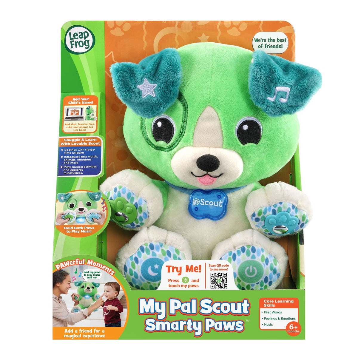 LeapFrog My Pal Scout plush puppy interactive learning display