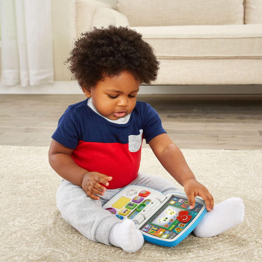 Authentic VTech imported educational laptop in its original retail packaging.