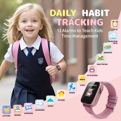 ZUODUN children wearable gadget showcasing comfortable silicone strap adjusting mechanism