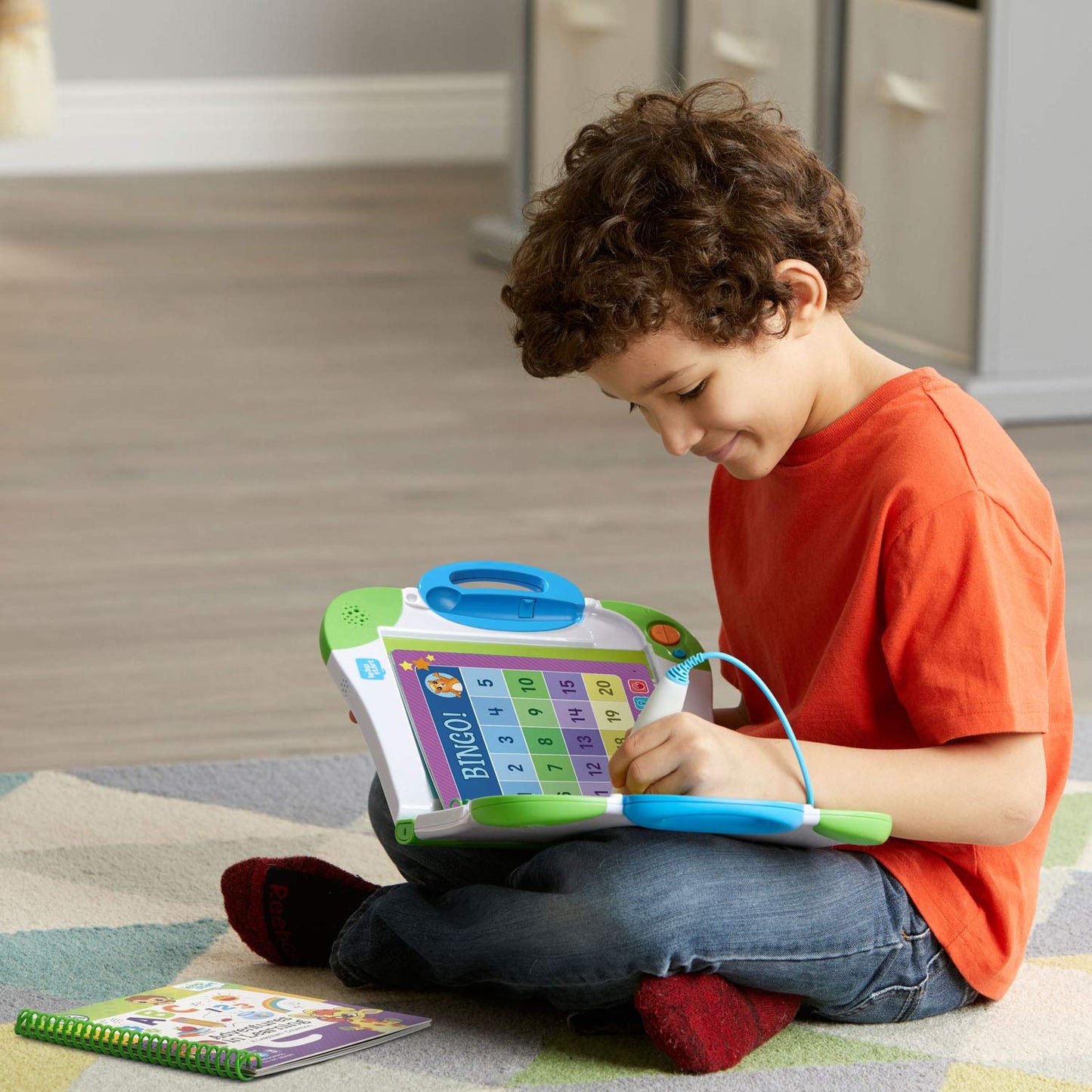 LeapFrog Preschool Success electronic learning tool packaged box view showing two levels of skills