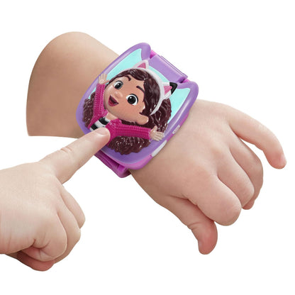 VTech children electronic watch demonstrating the educational mini games interface on the digital display screen