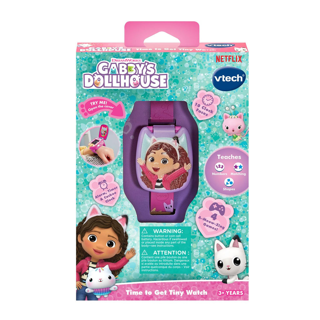 VTech imported learning watch back casing details showing the safe coin battery compartment panel