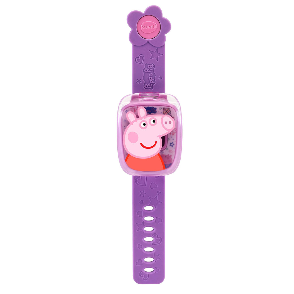VTech kids smart toy watch demonstrating countdown timer and cuckoo alarm function setup