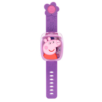 VTech kids smart toy watch demonstrating countdown timer and cuckoo alarm function setup