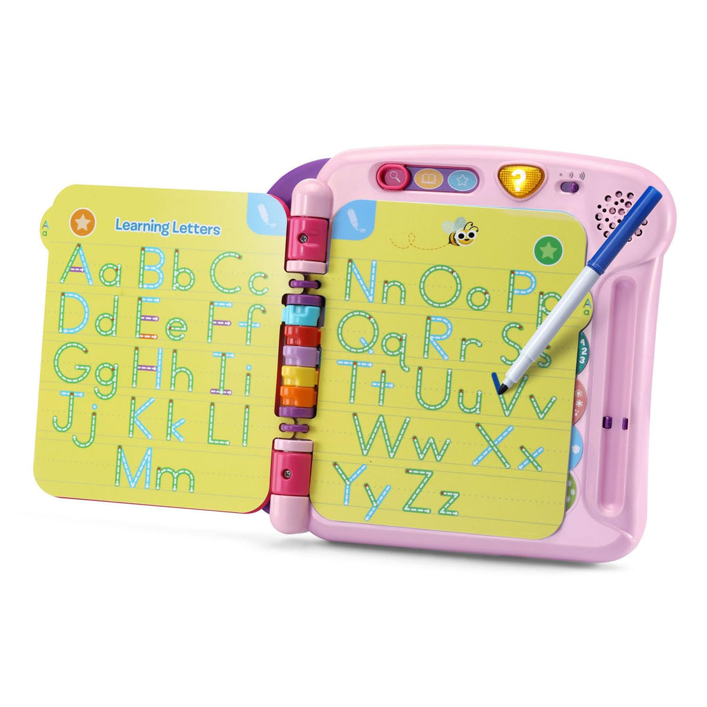 LeapFrog Violet and Friends toy showing the dress for the weather interactive activity layout