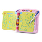 LeapFrog Violet and Friends toy showing the dress for the weather interactive activity layout