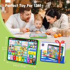 Imported preschool learning tablet designed for sensory engagement and fine motor skill practice.