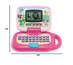 LeapFrog interactive toddler computer being held by the built in portable handle