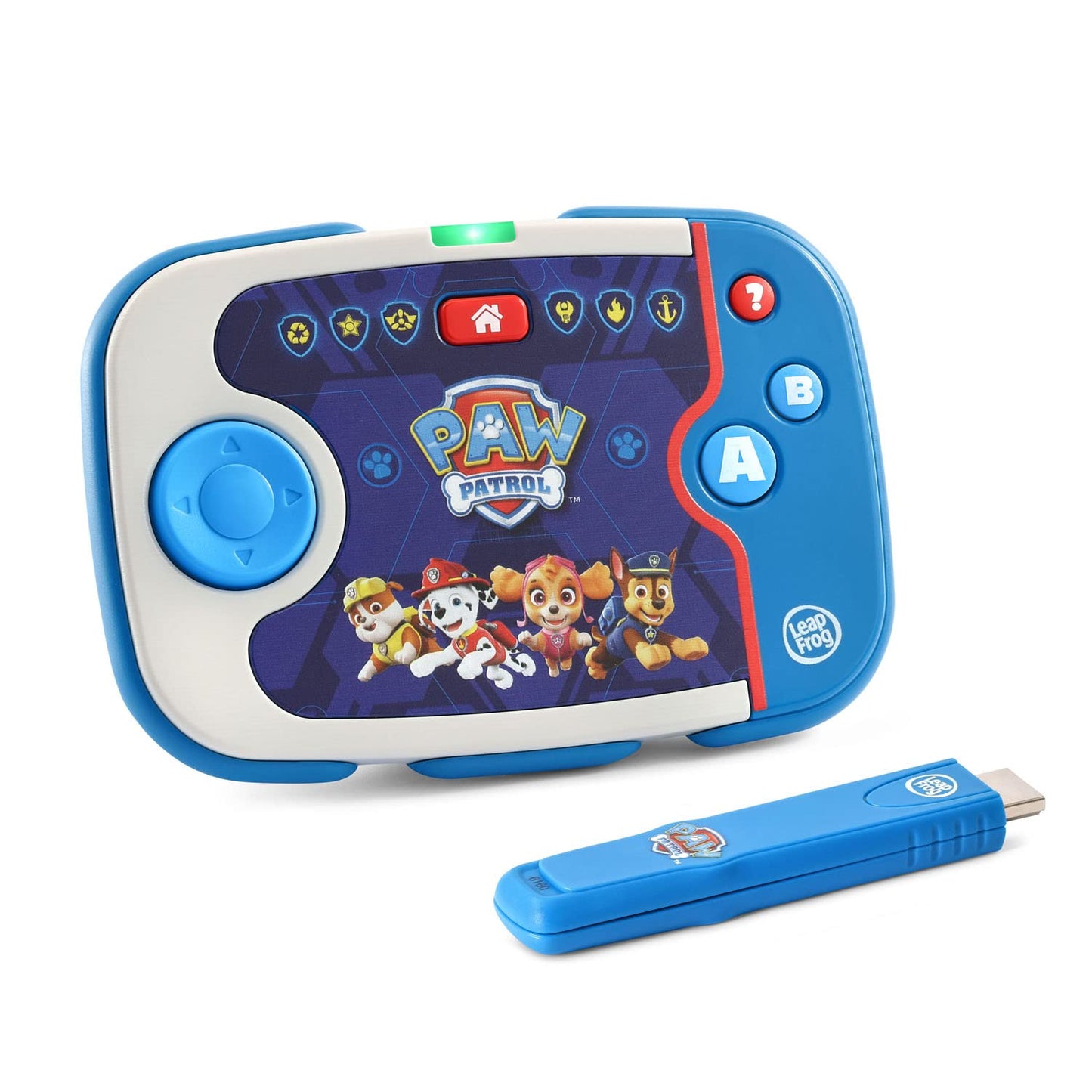 LeapFrog PAW Patrol TV plug and play HDMI game stick and wireless Pup Pad controller