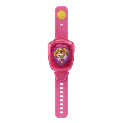 Vtech preschool learning watch close up showing interactive game buttons