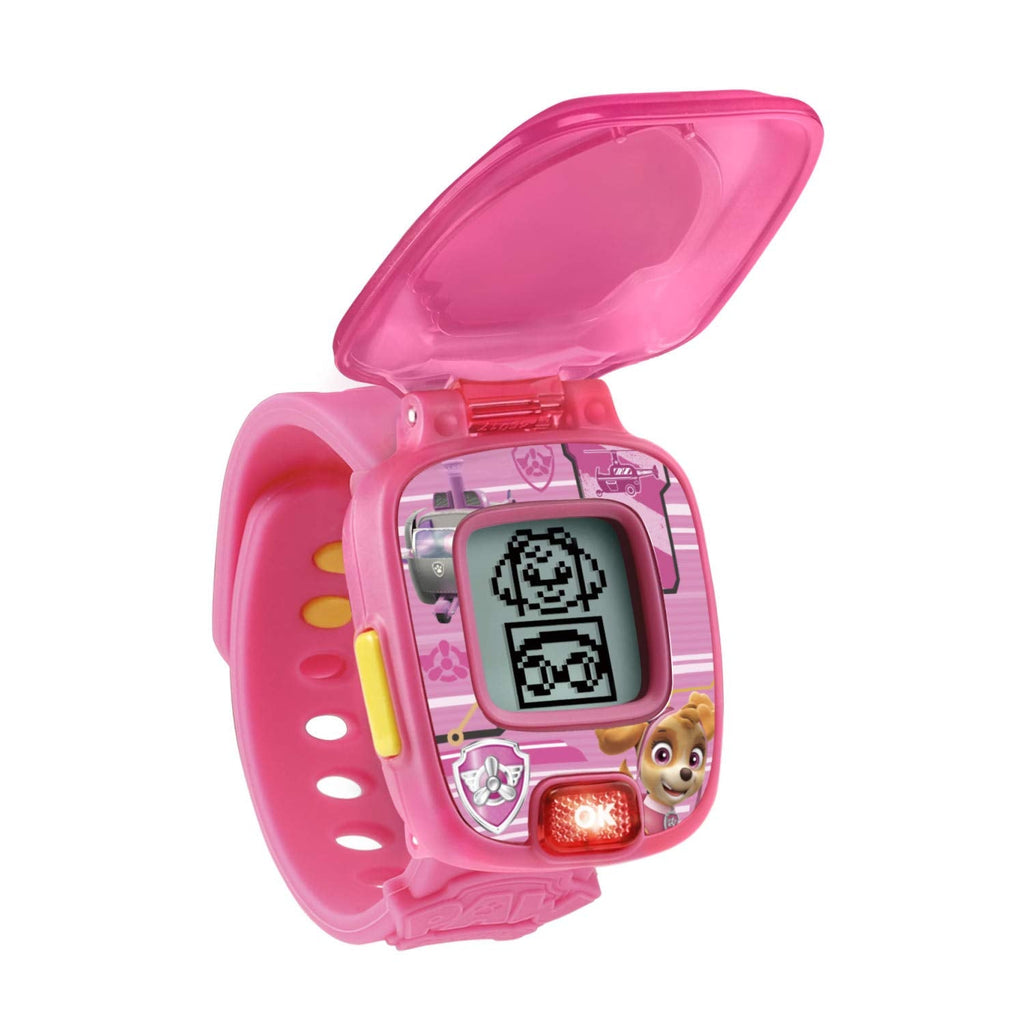 Vtech imported pink wrist watch for kids highlighting adjustable strap design