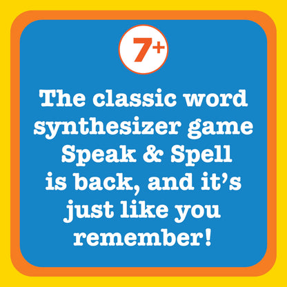 PlayMonster Speak And Spell alphanumeric keyboard layout and game mode selection keys detailed view