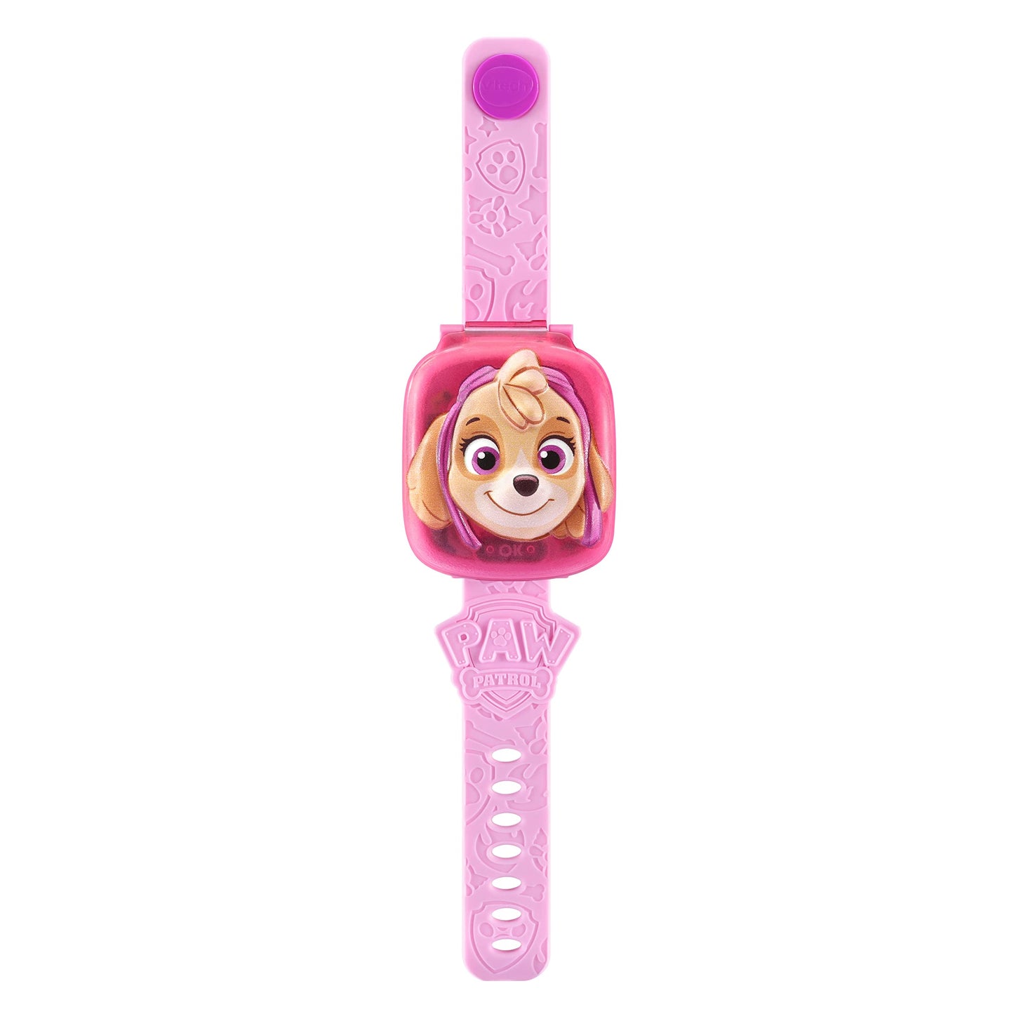 VTech Skye digital watch demonstrating the built in alarm and countdown timer settings