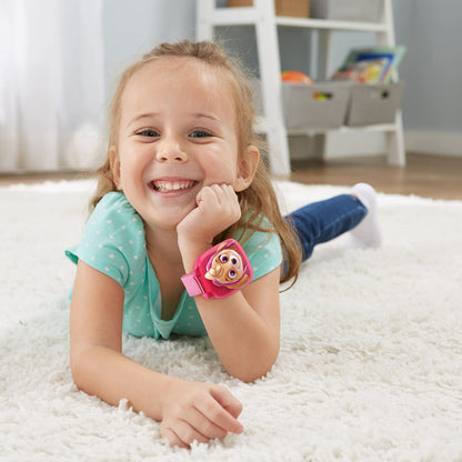 VTech PAW Patrol Skye wearable gadget being worn by a child highlighting its comfortable fit
