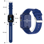 Luyiilo kids smartwatch box packaging with the included USB charging cable and instruction manual