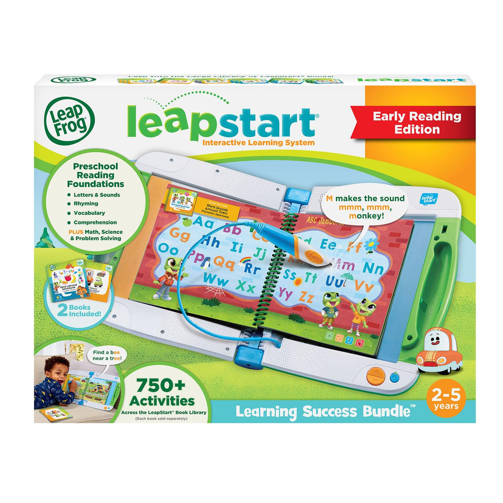 LeapStart interactive bundle displaying double level challenge activities