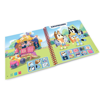 Included sheet of twenty colorful reward stickers featuring characters from the animated series