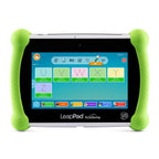 LeapFrog kids Android device interface demonstrating pre installed interactive reading and math apps