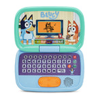 Vtech Bluey educational toy with the lid closed for portable transport